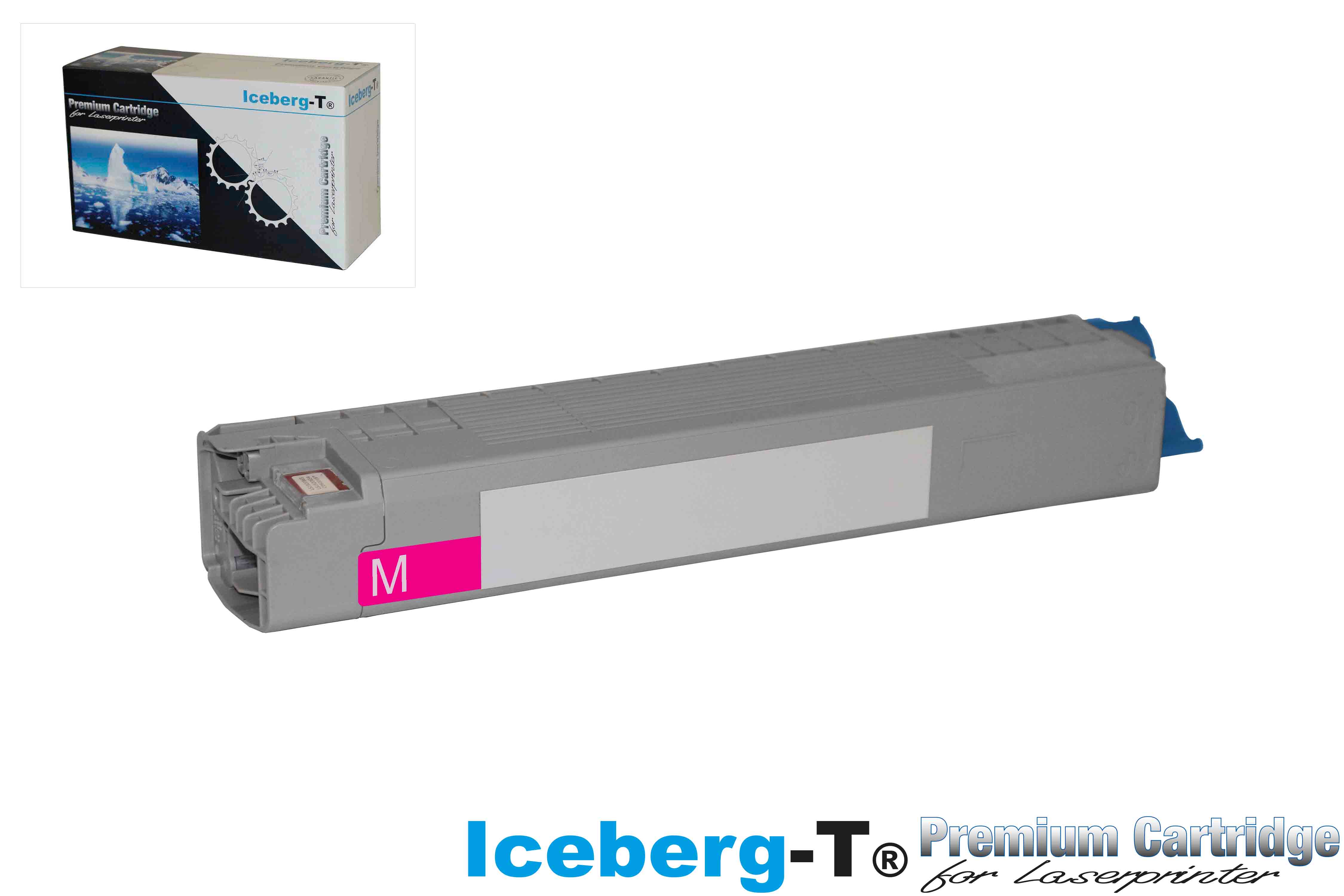 Iceberg-T Toner OKI C823 / C833 / C843 7'000 Seiten, magenta