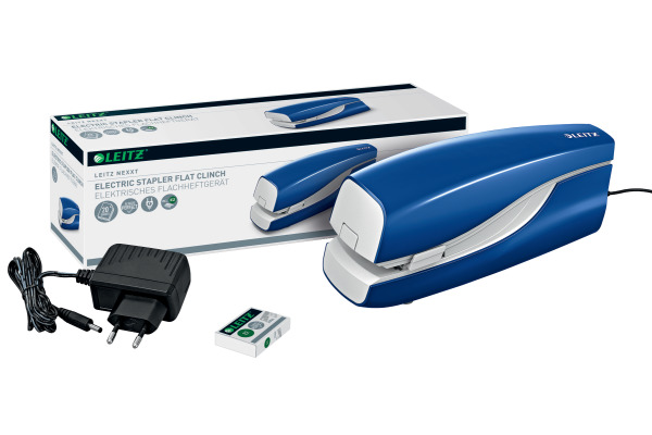 LEITZ Elektrohefter NeXXt 5533 55330035 blau 20 Blatt