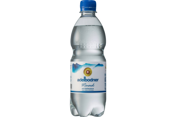 ADELBODEN mit Kohlensäure 100062 50 cl, 24 Stk.
