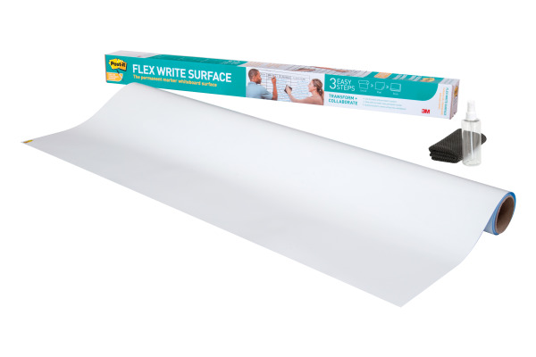 POST-IT Flex Write Surface Folie FWS4X3 weiss 90x120cm