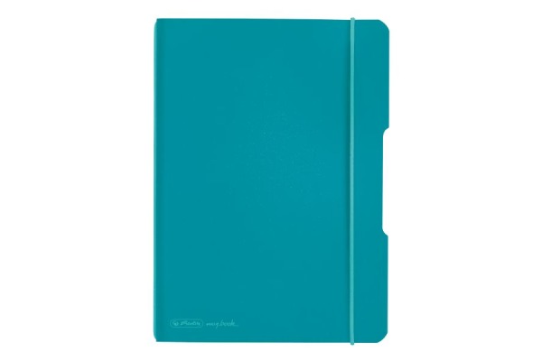HERLITZ my.book flex A5 50015993 Carribean Turqu. 40 Bl.kariert