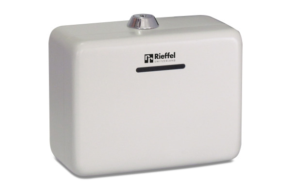 RIEFFEL Geldkassette A15471 12,5x6x9,5cm grauweiss