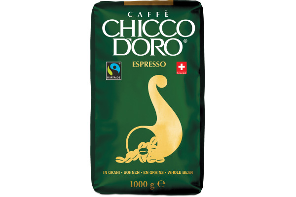 CHICCO D' Max Havelaar Fair Trade 1kg 111001 Bohnenkaffee