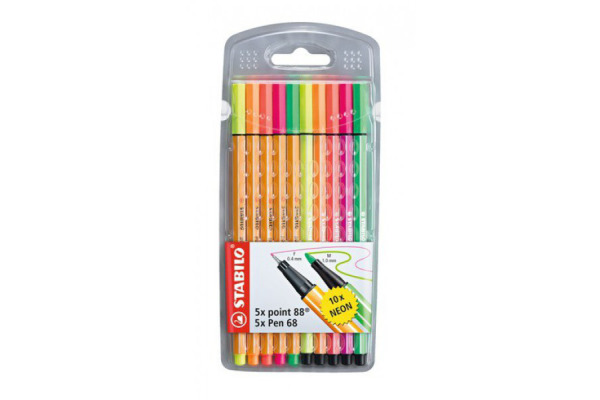 STABILO Point 88/Pen 68 01108868 10er Etui