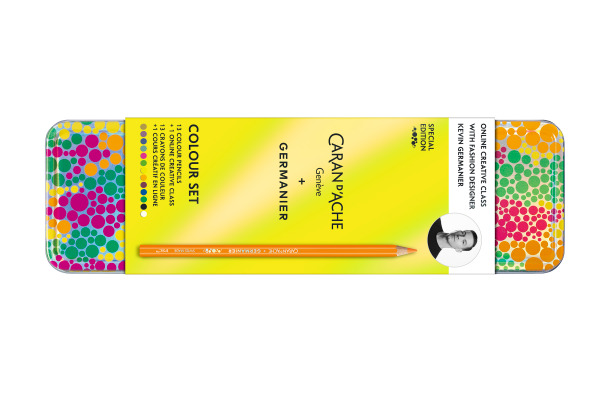 CARAN D'A Farbstifte GERMANIER 3000.016 Kreativset 13 Stück