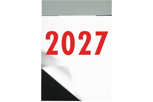 BIELLA Abreissblock Nr.2 2027 889002000 1T/1S sw/rot DE/FR 4x5.9cm