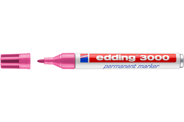 EDDING Permanent Marker 3000 1,5-3mm 3000-9 rosa
