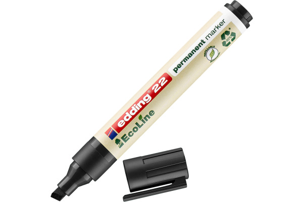 EDDING Permanent Marker 22 1.0-5.0mm 22-1 schwarz