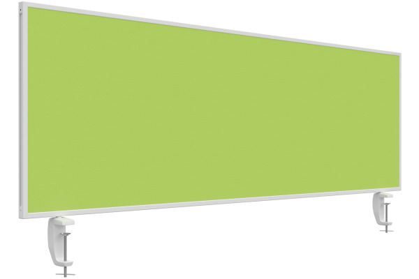 MAGNETOP. Tischtrennwand VarioPin 1116005 grün 1600x500mm