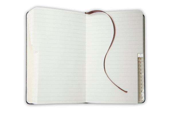 MOLESKINE Adressbuch Pocket 9x14cm 883701016 schwarz, liniert 96 Blatt