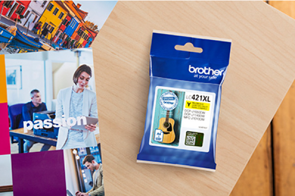 BROTHER Valuepack Tinte CMYBK LC-421XLV DCP-J1050 500 Seiten