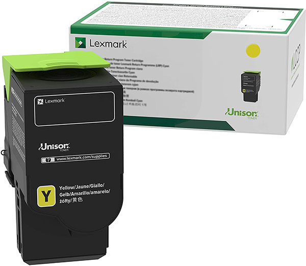 LEXMARK Toner gelb Rück f.C2425/ LEXMARK Color-Toner