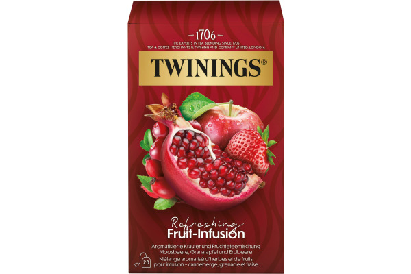 TWININGS Refreshing Früchte Tee 100017251 Beutel 2g, 20 Stk.