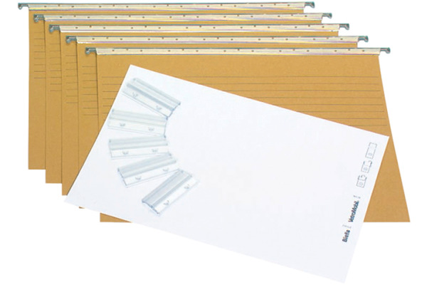 BIELLA Hängemappen-Set A4 26945500U oliv 32x25cm 5 Stück