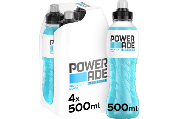 POWERADE Mountain Blast Zero 2514301 50cl, 4 Stk.