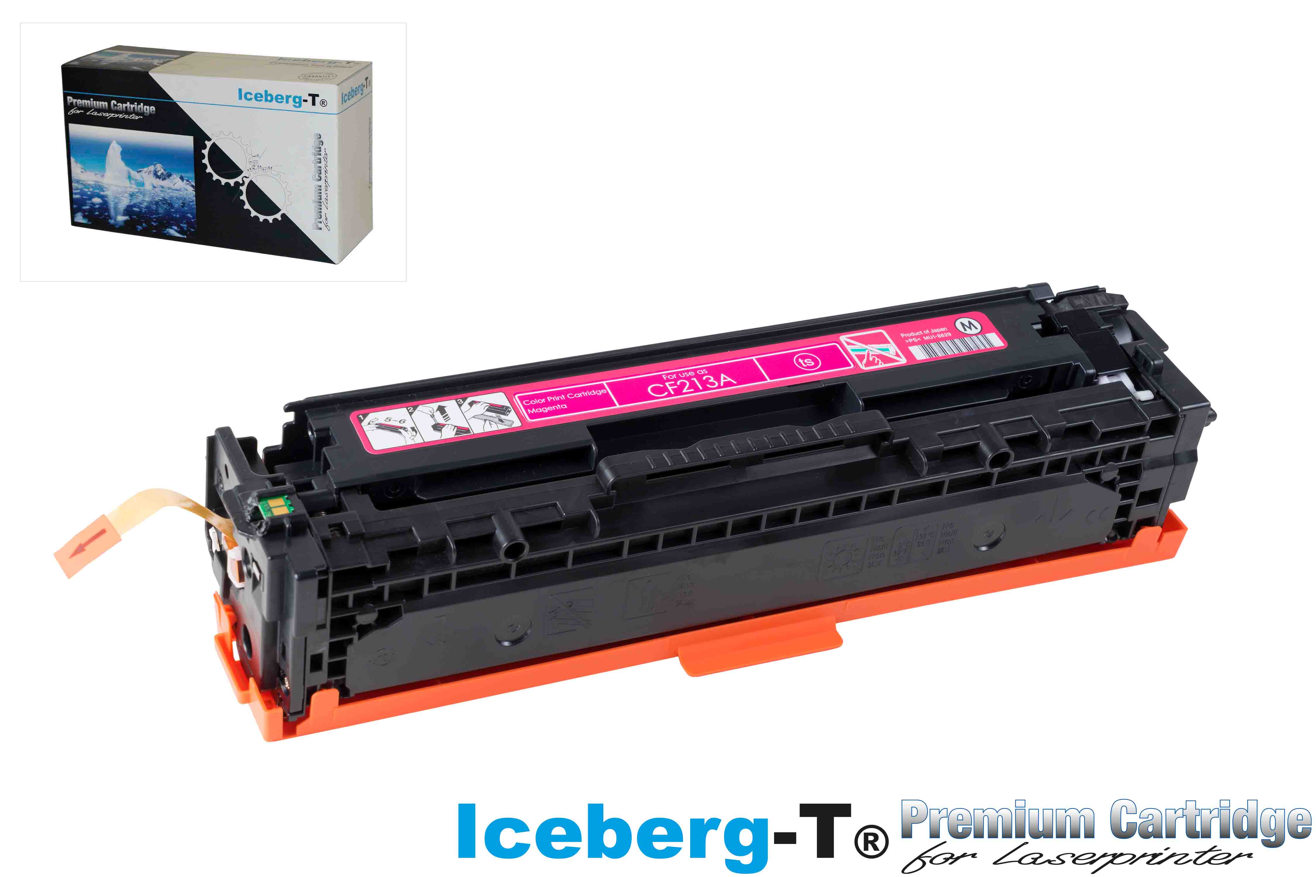 Iceberg-T Toner CF213A 1'800 Seiten, magenta