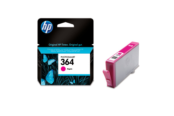 HP Tintenpatrone 364 magenta CB319EE PhotoSmart D5460 300 Seiten