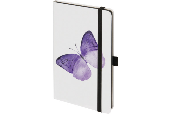 BIELLA Notizbuch Kompagon A5 584533742 Butterfly, dots 96 Blatt