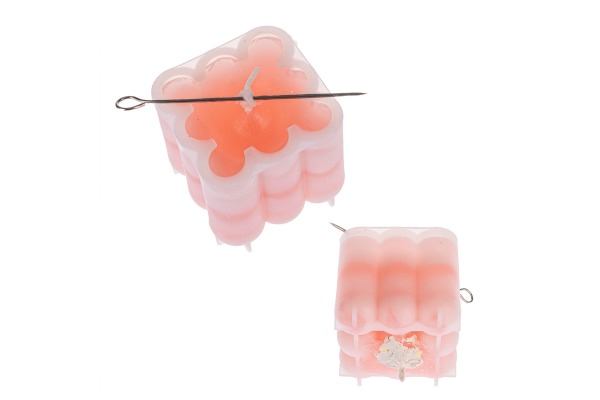 GLOREX Kerzengiessform 5.5x5.5x6cm 69732092 Bubble
