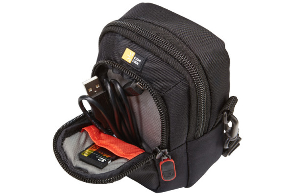 CASELOG Advanced Camera Case Point DCB313K & Shoot black/red