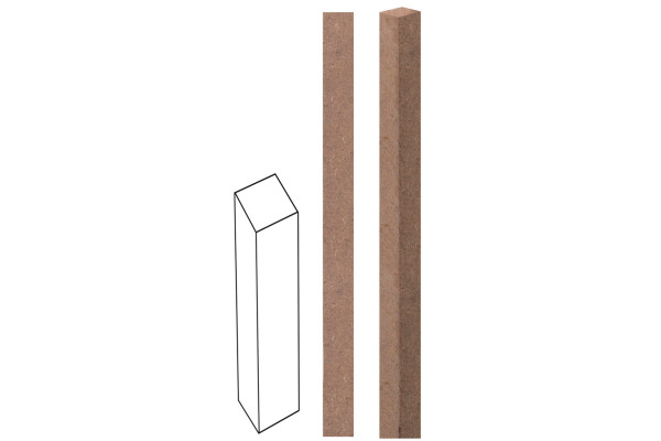 GLOREX Outdoor Docht 10x10x120mm 68623103 3 Stück