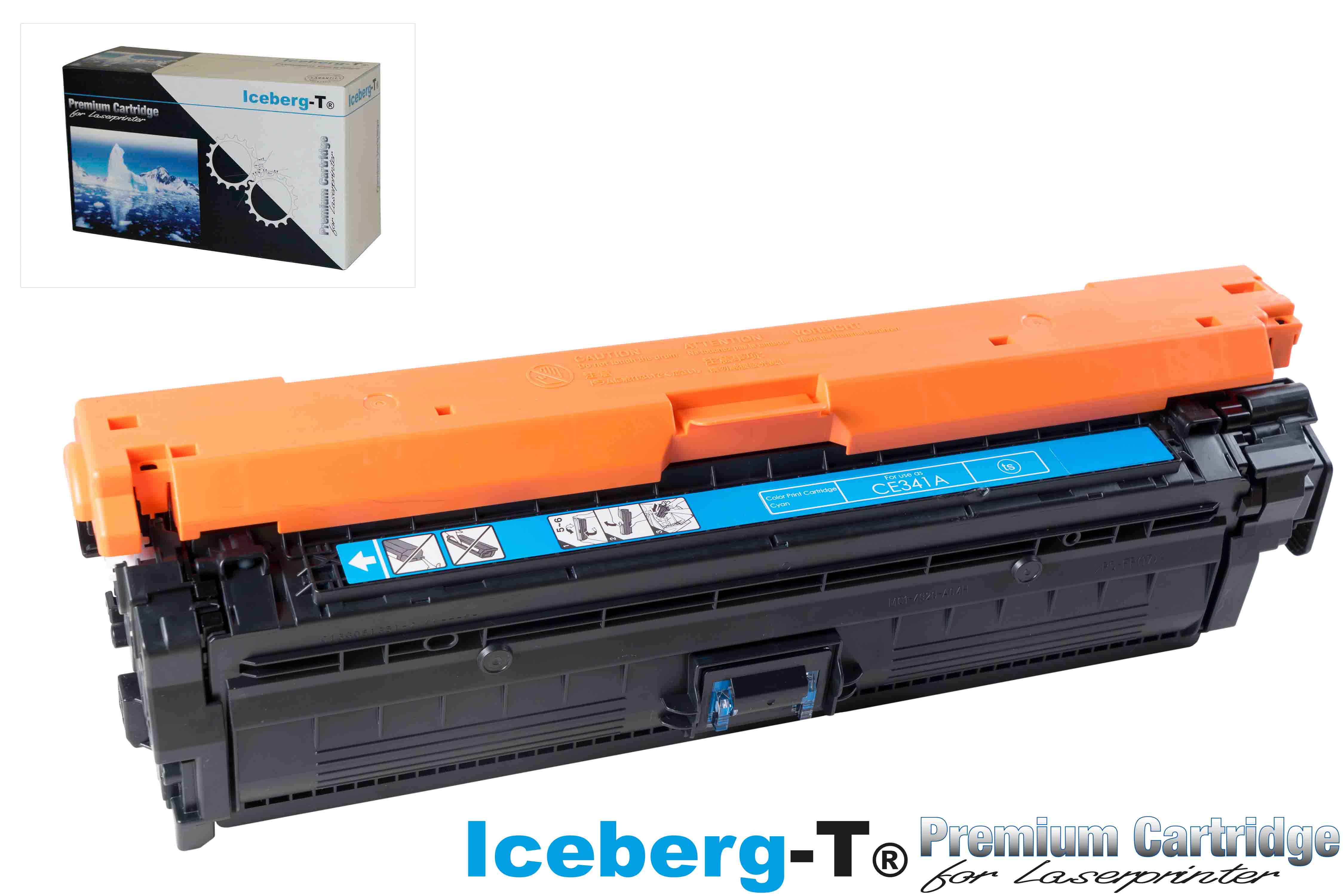 Iceberg-T Toner CE341A / 651A 16'000 Seiten, cyan