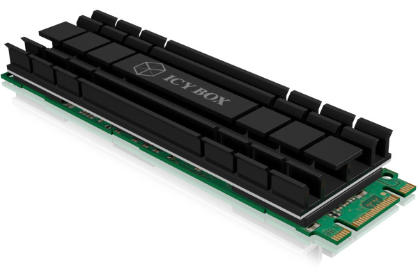 ICY BOX Heat sink for M.2 SSD IBM2HS701 Aluminium 5mm
