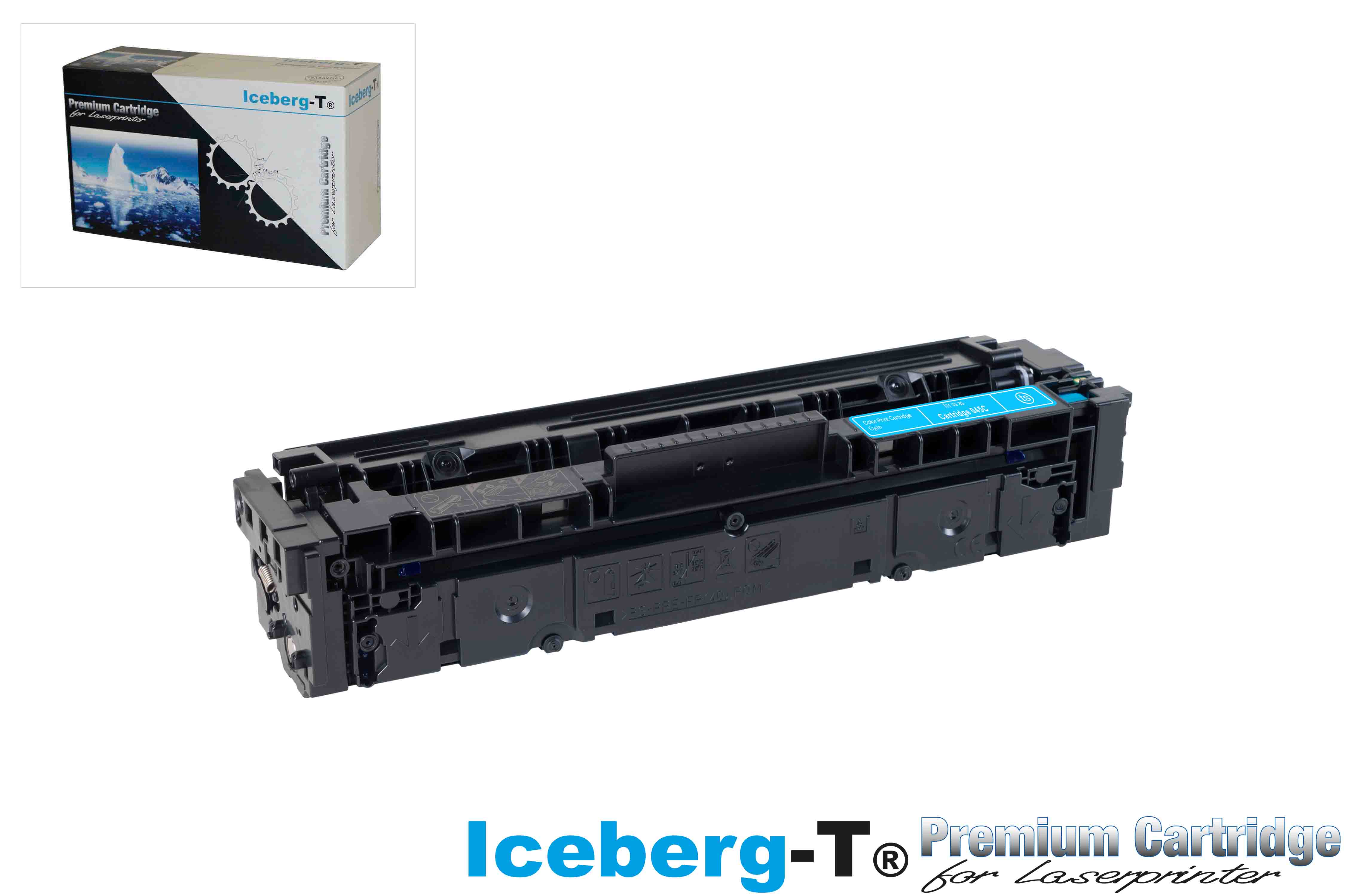 Iceberg-T Toner CRG 045C 1'400 Seiten, cyan