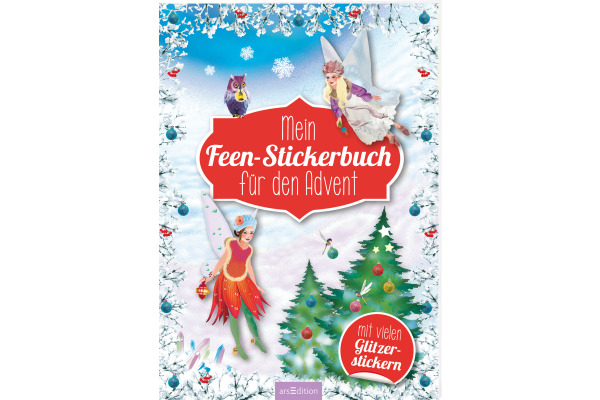 ARS EDITI Adventskalender 21x21cm 845830490 AK Mein Feen-Stickerbuch