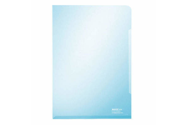 LEITZ Sichtmappen Premium A4 41530035 blau, 0,15mm 100 Stück