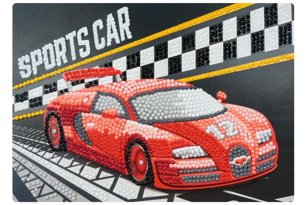 URSUS Diamond Sticker Sports 43510003 2 Karten, 2 Anhänger