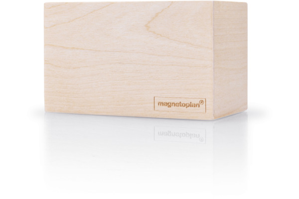 MAGNETOP. Magnetischer Zubehörhalter 1228649 Wood Series, Birke 114x70x64mm