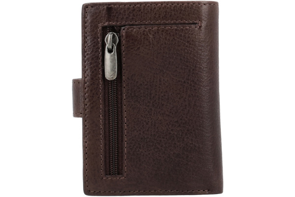 VALENTA Card Wallet Leather 588560 Luxe Chocolate