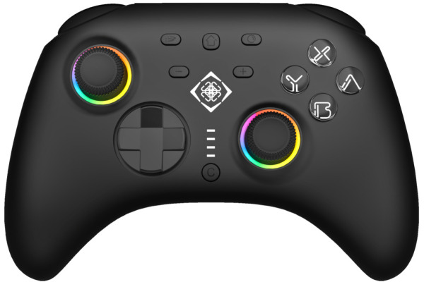 DELTACO Wireless Controller RGB GAM-198 NSW 2, with C-button, Black