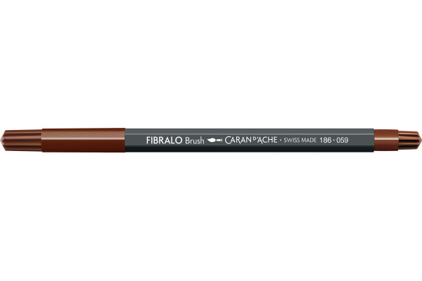 CARAN D'A Classic Fibralo Brush 0.5-5mm 186.059 braun