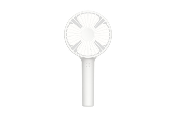 AIOLOS Ventilator PANTOU F3 10cm 67.F3WS-1 weiss, Akku, USB-C