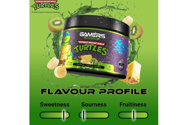 GAMERSO Energy Drink Powder 40 Port. GO1DL0331 Teenage Mutant Ninja Turtles