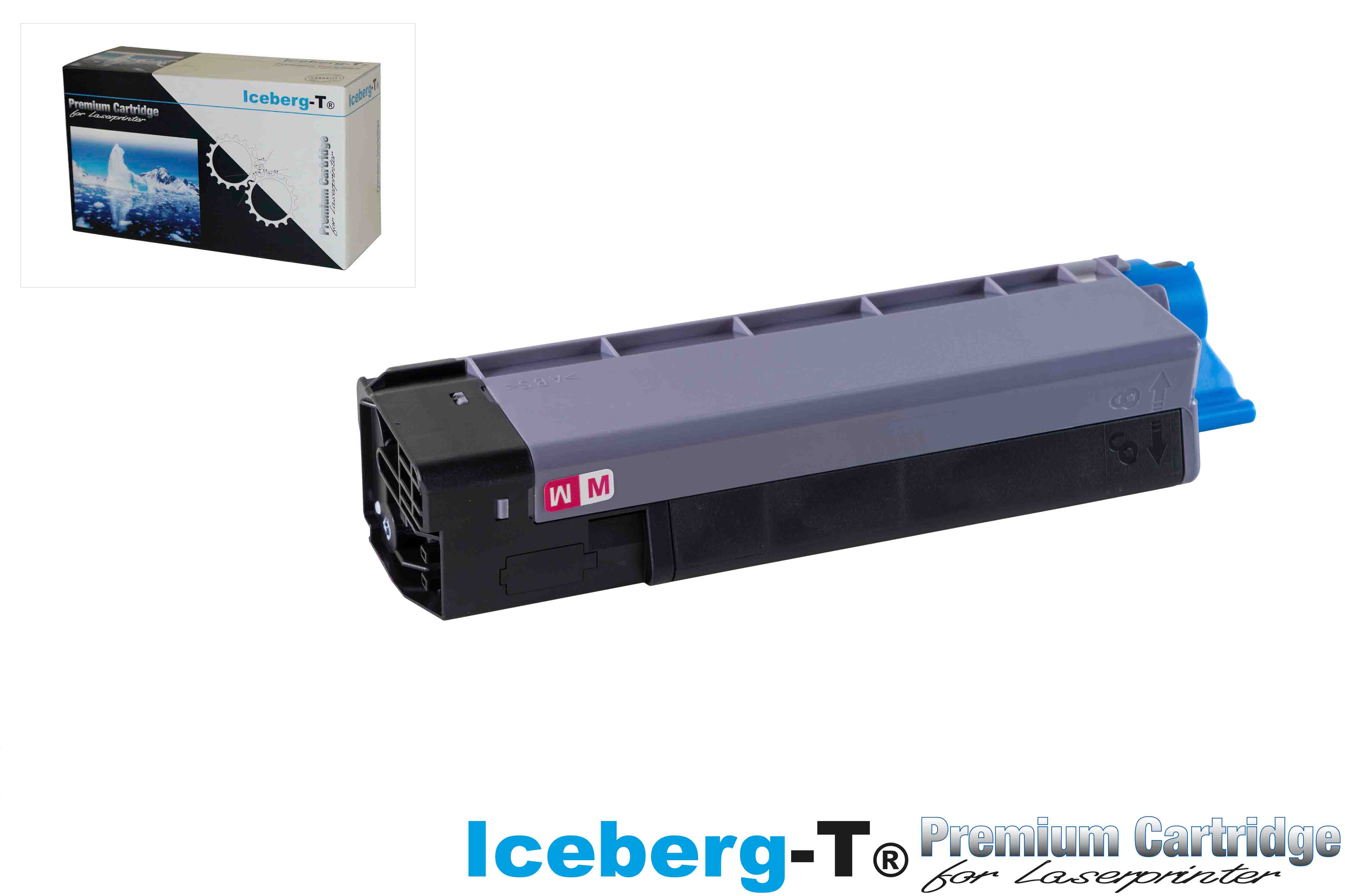 Iceberg-T Toner OKI C5650 2'000 Seiten, magenta