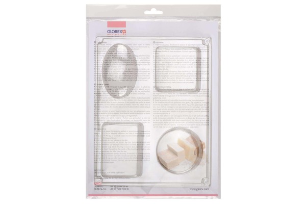 GLOREX Seifengiessform 61600401 Grundformen