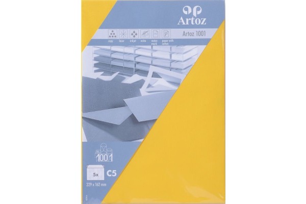 ARTOZ Couverts 1001 C5 107394182 100g, sonnengelb 5 Stück