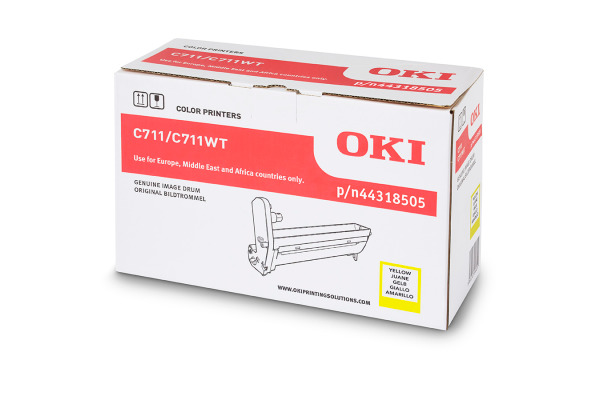 OKI Drum yellow 44318505 C711 20'000 Seiten