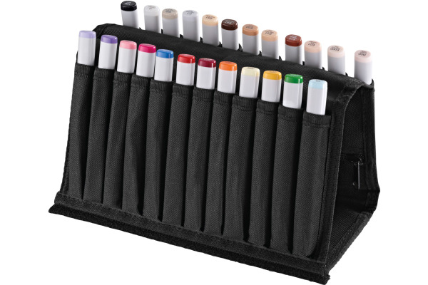 COPIC Marker Sketch 21075424 Wallet Starter-Set, 24 Stück