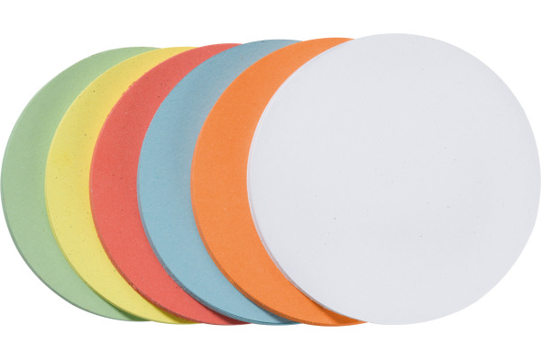 FRANKEN Moderationskarte Kreis UMZH 14 9 mittel cm14cm, farblich ass.