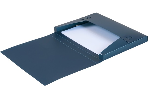 DUFCO Sammelbox A4 51500.036 blau metallic 2.5cm