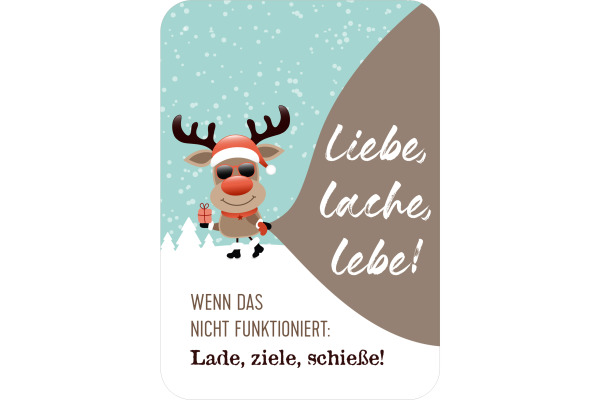ARS EDITI Adventskalender 7.2x10.5cm 136214 24 Karten zum Abreagieren