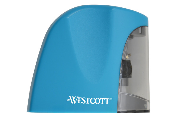 WESTCOTT Anspitzer 8mm E-5504300 blau batteriebetrieben