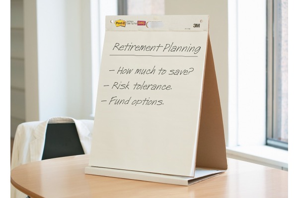 POST-IT Meeting Chart 50.8x58.4cm 563R Table Top, weiss, blanko