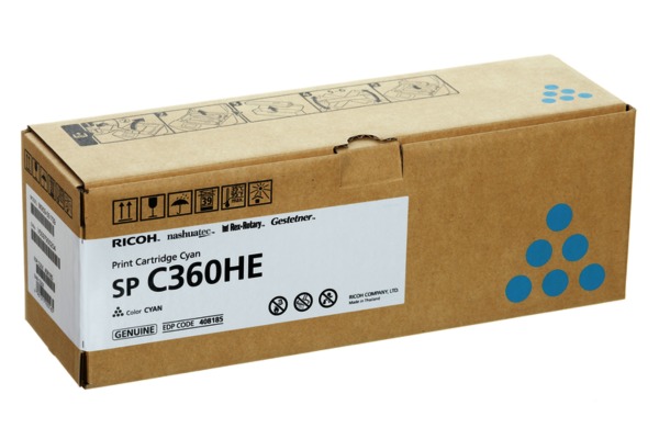 RICOH Toner cyan 408185 SP C360/36 5000 Seiten