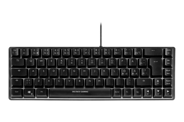 DELTACO TKL Gaming Keyboard membrane GAM158CH RGB CH-Layout