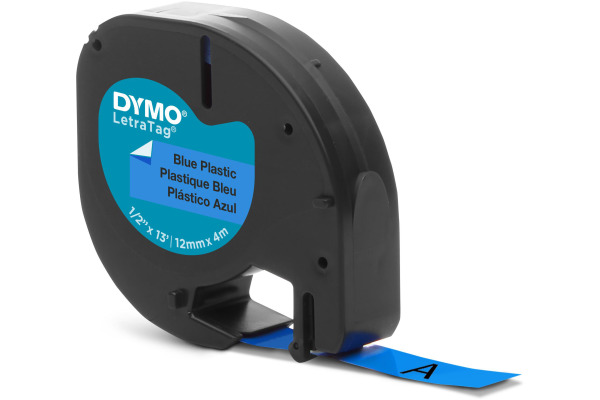 DYMO Schriftband LetraTag 12mmx4m S0721650 blau